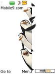 Скачать тему Penguins from madagascar