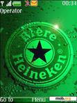 Download mobile theme Heineken by Sax