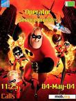 Download mobile theme The Incredibles