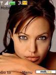 Download mobile theme Angelina Jolie