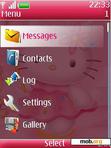 Download mobile theme Hello Kitty