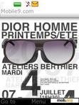 Download mobile theme Dior Homme