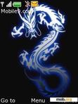 Download mobile theme blue dragon