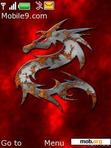 Download mobile theme red dragon