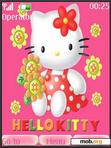 Download mobile theme Hello Kitty