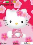 Download mobile theme Hello Kitty