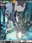 Download mobile theme Sasuke Animated