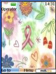 Download mobile theme Breast Cancer Theme