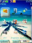 Download mobile theme beach