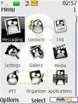 Download mobile theme Tux Crystal