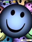 Download mobile theme big black smile