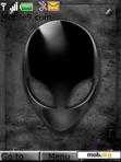 Download mobile theme Alienware black