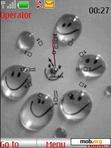 Download mobile theme smile clock