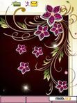 Download mobile theme animated flowers