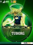 Скачать тему animated tuborg dj