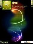 Download mobile theme Abstract Rays V3