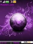 Download mobile theme Purple Circle