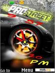 Download mobile theme NFS Clock