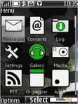 Download mobile theme Green cube