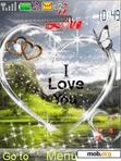 Download mobile theme i love u