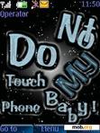 Download mobile theme dont touch my phone