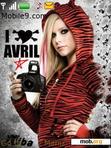 Download mobile theme Avril Lavigne