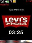 Скачать тему Levis Clock