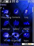 Download mobile theme Blue Night