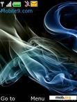 Download mobile theme Blue smoke