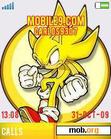 Download mobile theme Super Sonic