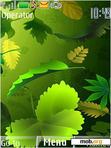 Download mobile theme Neon Leaf