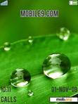 Download mobile theme water drop