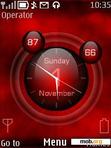 Download mobile theme Red Space