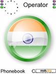 Download mobile theme indian flag
