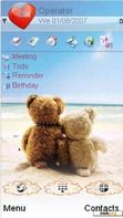 Download mobile theme teddy love