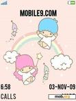 Download mobile theme Little Twin Star - Rainbow