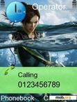 Download mobile theme lara in water