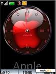 Download mobile theme Apple Clock