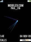 Download mobile theme Abstract light