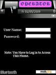 Download mobile theme Password