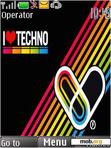 Download mobile theme Techno Love