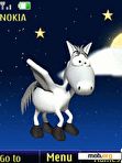 Download mobile theme Pegasus, animation