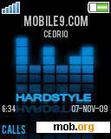 Download mobile theme Blue Hardstyle