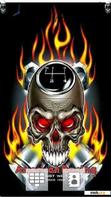 Download mobile theme Skull Fire