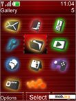 Download mobile theme Red Brushed by Sam1374