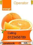 Download mobile theme orange