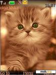 Download mobile theme Kitten Animated