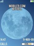 Download mobile theme Man City Blue Moon