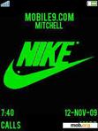 Download mobile theme Nike Green