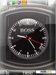 Скачать тему hugo boss clock